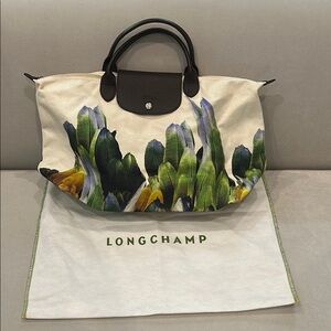 RARE Longchamp Women's Multicolor Tote Bag
